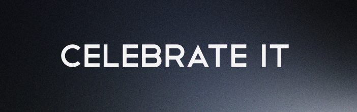 Логотип Celebrate It — светлая и тёмная версии